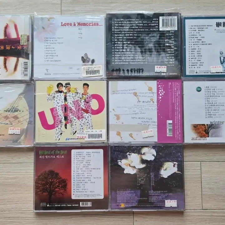 [BUNJANG] K-Pop CD 10-Type Bundle Set (Sealed) / (미개봉) 가요 미개봉 cd 10종