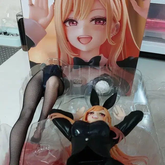 [BUNJANG] T-MOST Kitagawa Marin Halloween Bunny Girl Figure (Opened) / (개봉정품/하자) 그비돌 T-MOST 키타카와 마린 할로윈 바니걸