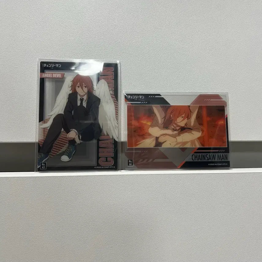[BUNJANG] Chainsaw Man Angel Devil Card Set / 체인소맨 (천사의 악마) 카드 2장 일괄 굿즈