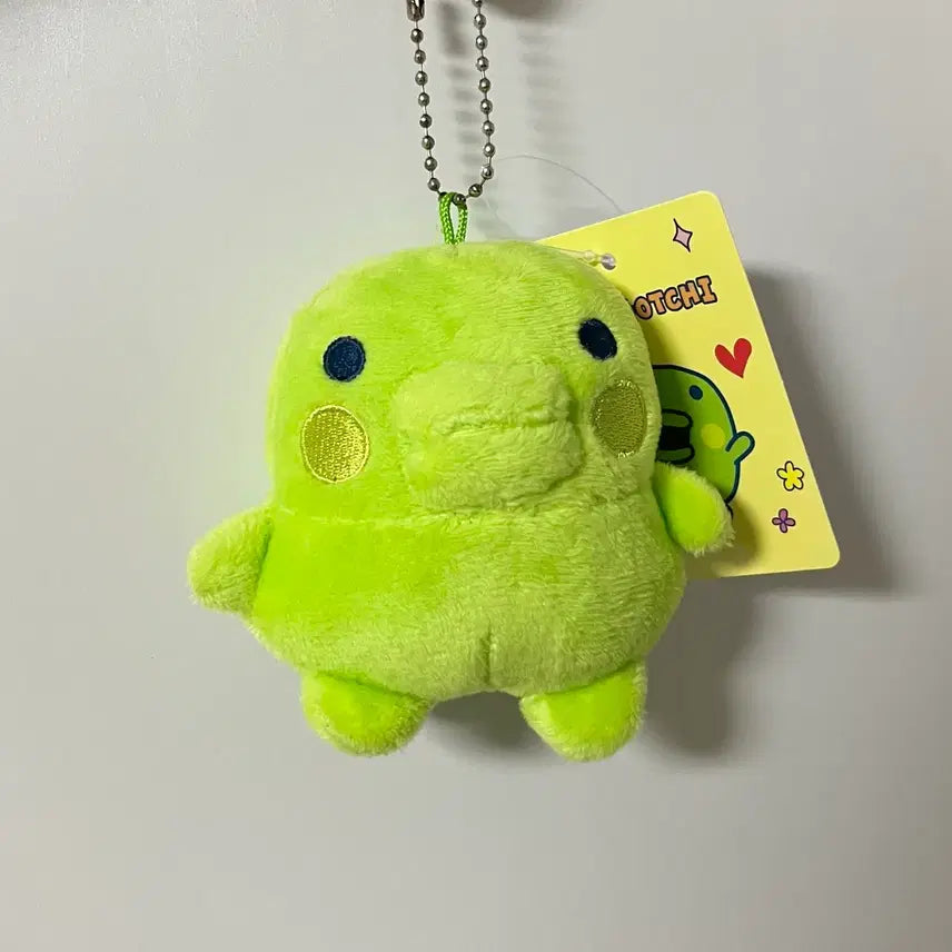 [BUNJANG] Tamagotchi Gudetama Guchipachi Plush Keychain / (정품) 다마고치 주댕치 구치파치 인형 키링