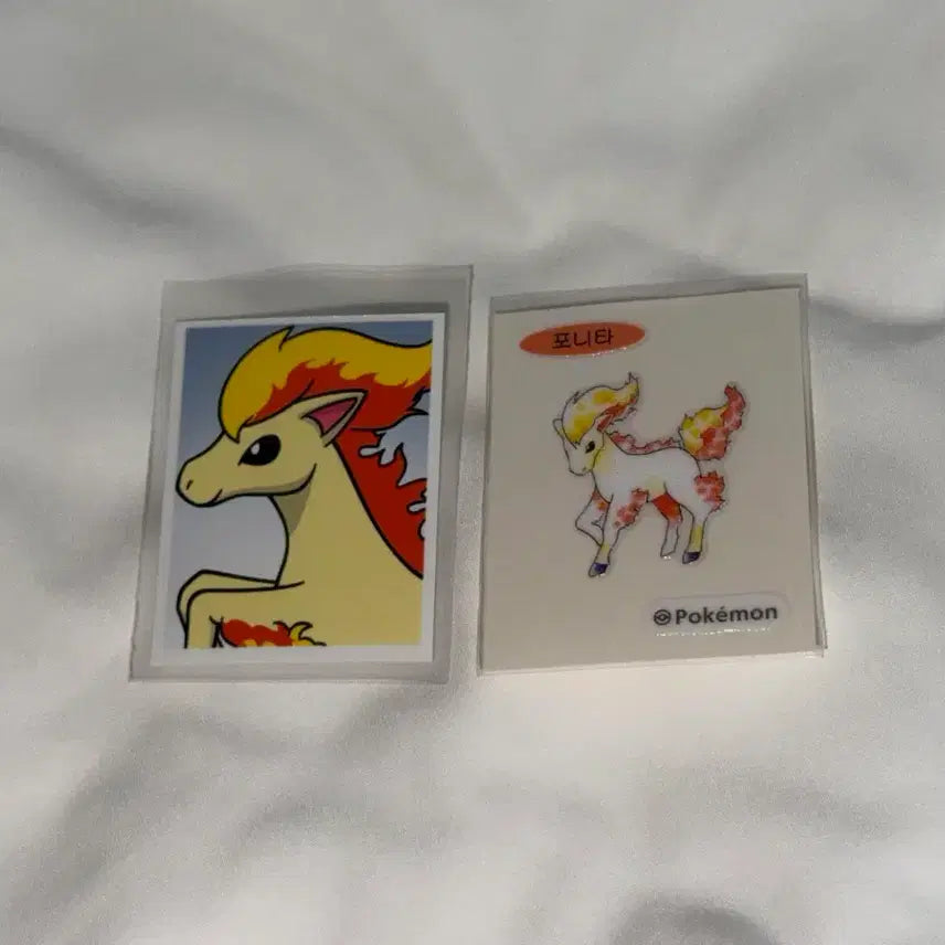 [BUNJANG] Pokemon 30th Anniversary Ponyta Proof Photo Sticker / 포켓몬 30주년 포니타 증명사진 증사 띠부띠부씰