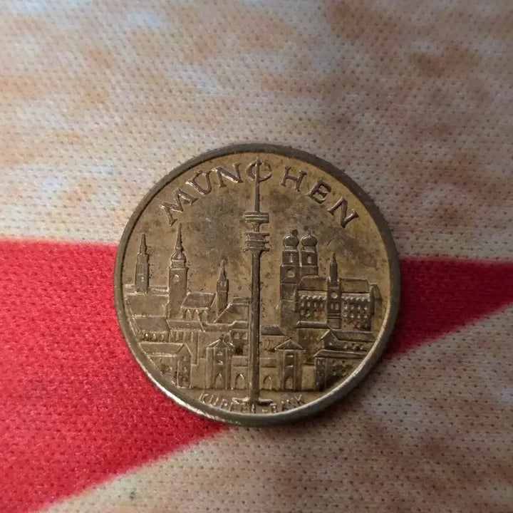 [BUNJANG] 1972 Munich Olympics Commemorative Coin/Medal (Bronze Token) / 1972년 독일 뮌헨 올림픽 기념 동전, 메달