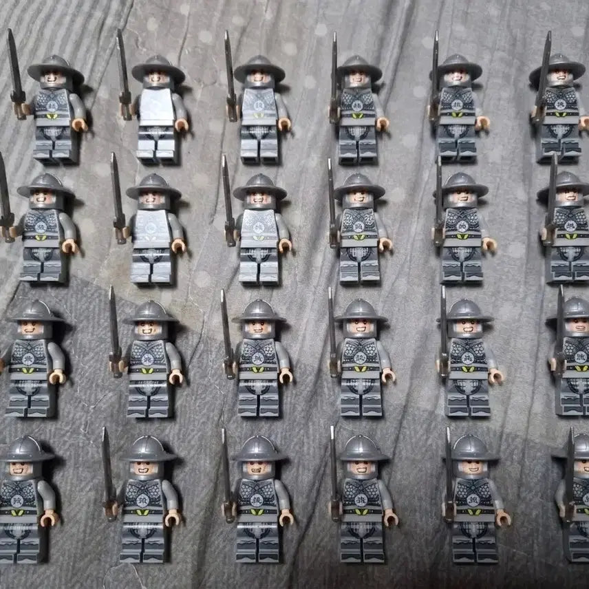 [BUNJANG] Compatible Soldier Figures 24-Piece Set / 호환레고. 병사 24개입니다