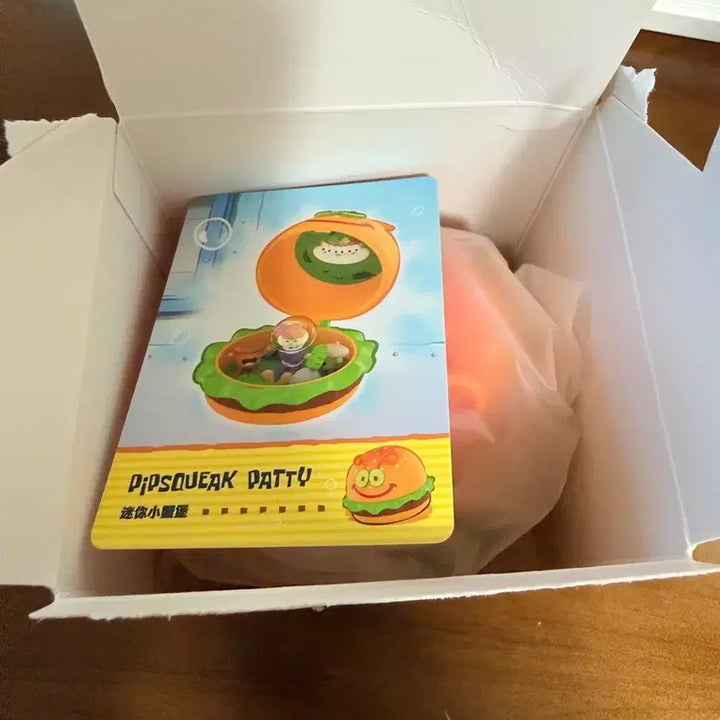 [BUNJANG] Pop Mart SpongeBob Krabby Patty Patrick Star Figure / 팝마트 스폰지밥 크래비패티 다람이