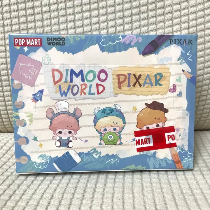 [BUNJANG] Pop Mart DIMOO World x Pixar Series Pop Bean Full Box (Sealed) / [미개봉]팝마트 디무 월드 x 픽사 시리즈 팝빈 풀박스