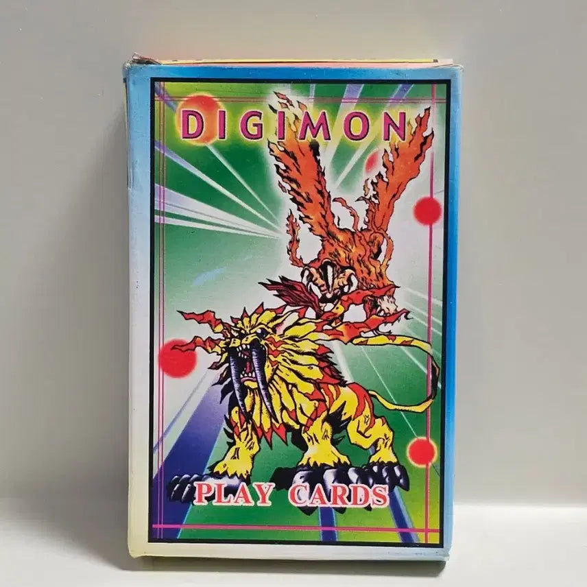 [BUNJANG] Digimon Adventure Poker Card Set - Unsealed / 고전 문방구 디지몬어드벤처 포커카드 세트 1통 미개봉품