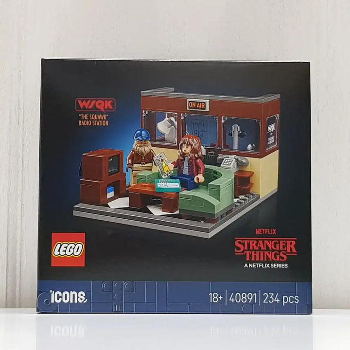 [BUNJANG] LEGO 40891 Stranger Things WSQK Radio Station / 레고 40891 기묘한 이야기 WSQK 라디오 방송국