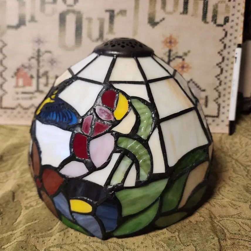 [BUNJANG] Stained Glass Round Panel (20cm Diameter) / 스테인드글라스 지름20cm