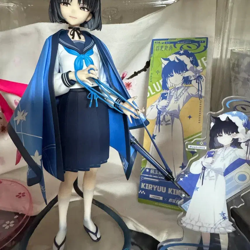 [BUNJANG] Blue Archive Kikyo Figure (Limited Edition) + Acrylic Stand + Shikishi Bundle Set / 블루아카이브 키쿄 피규어(특전판) + 아크릴스탠드+색지 일괄