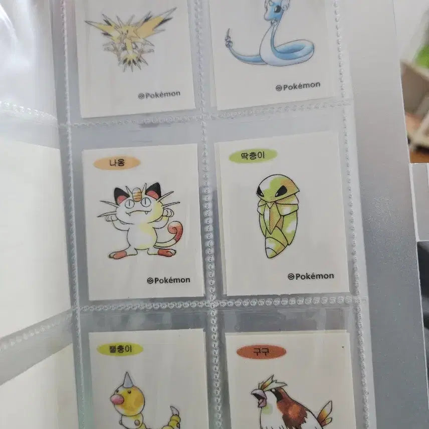 [BUNJANG] Pokemon 30th Anniversary Artwork Tteobukseal Stickers / 포켓몬 아트워크 30주년 띠부씰 스티커 판매