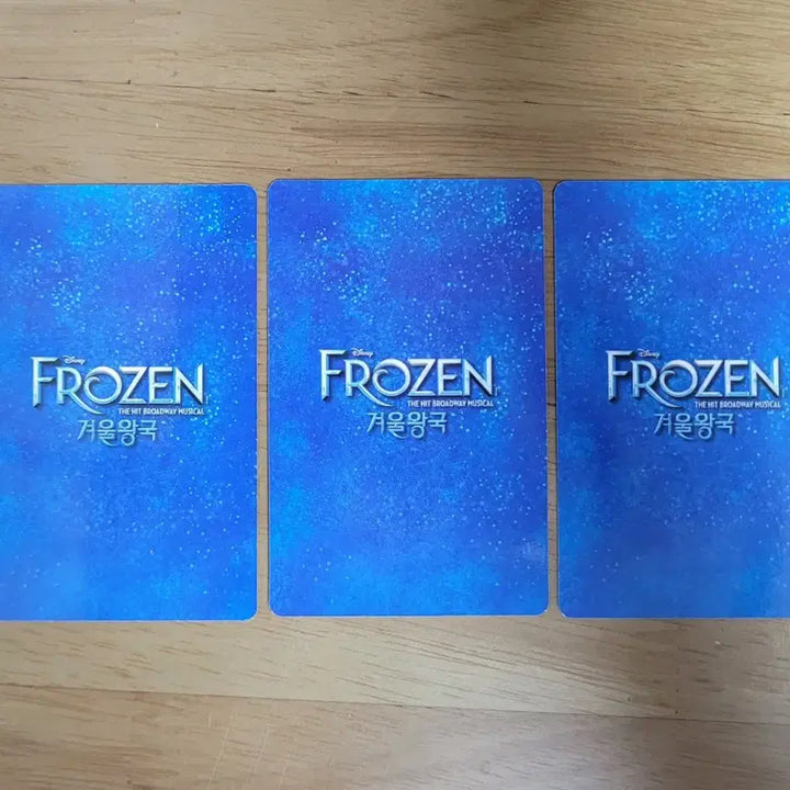 [BUNJANG] Bundle Set Frozen Pop-up POB (Min Kyungah, Hong Geumbee, Jeong Wonyoung) Photocard / [일괄] 겨울왕국 뮤지컬 팝업 미공개 포토카드 (민경아, 홍금비, 정원영)