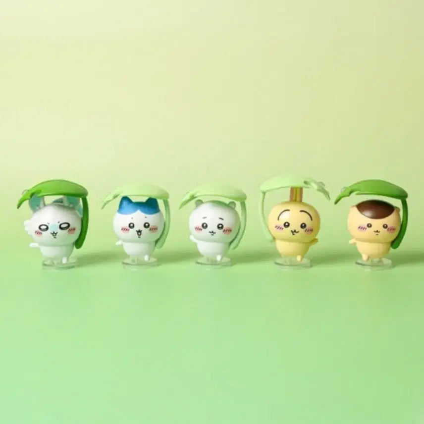 [BUNJANG] Chikawa &amp; Momonga Umbrella Figure Set / 먼작귀 우산 피규어 롯데시네마 치이카와+모몽가 세트판매