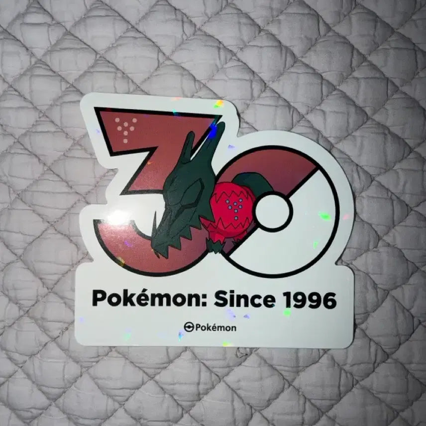 [BUNJANG] Pokemon 30th Anniversary Sticker Regidrago / 포켓몬 30주년 스티커 레지드래고