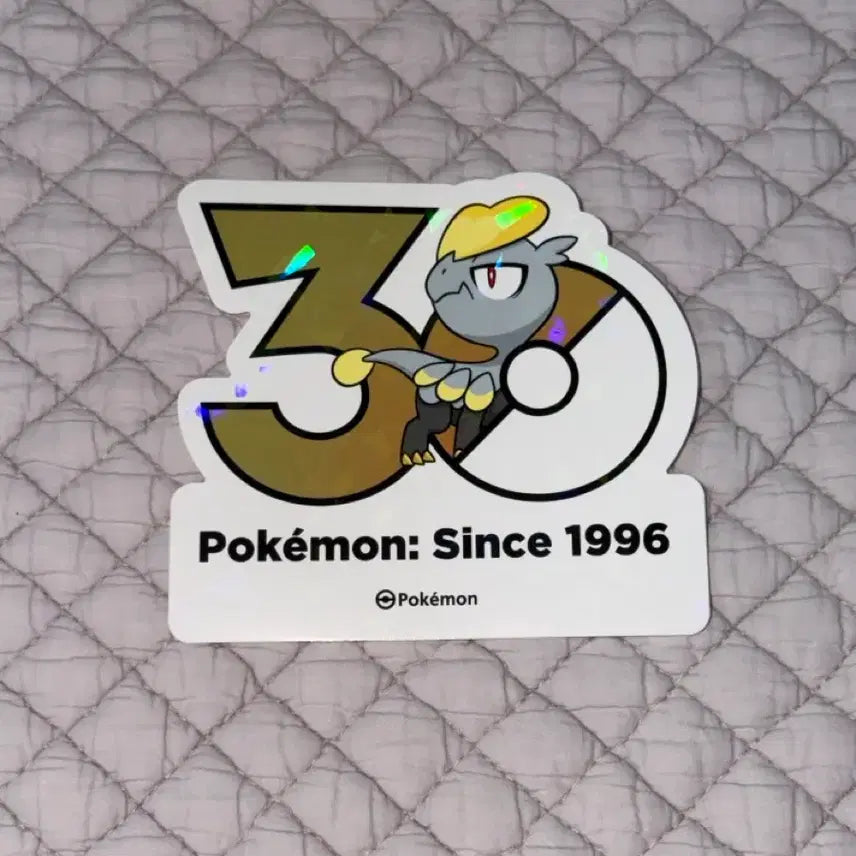 [BUNJANG] Pokemon 30th Anniversary Sticker - Charcadet / 포켓몬 30주년 스티커 짜랑꼬