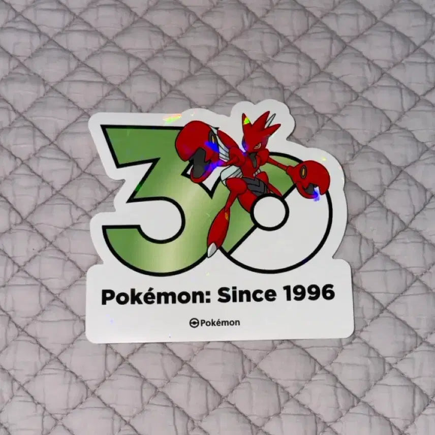 [BUNJANG] Pokemon 30th Anniversary Sticker - Magmar / 포켓몬 30주년 스티커 핫삼