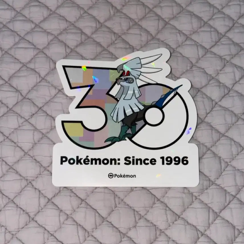 [BUNJANG] Pokemon 30th Anniversary Sticker - Silver D / 포켓몬 30주년 스티커 실버디