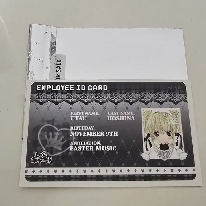 [BUNJANG] Love is True Carat Carat Change Utau Student ID Special Edition Card Sticker / 러브이즈트루 캐릭캐릭체인지 캐캐체 세라 우타우 학생증 특전 카드 스티커