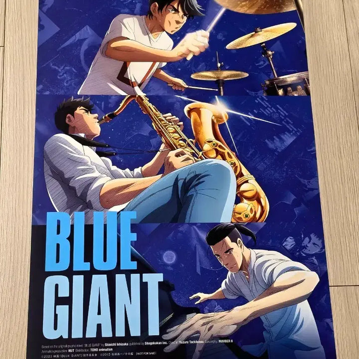 [BUNJANG] Blue Giant Movie Poster (A3) / [전용박스포장]영화 블루자이언트 포스터(A3)