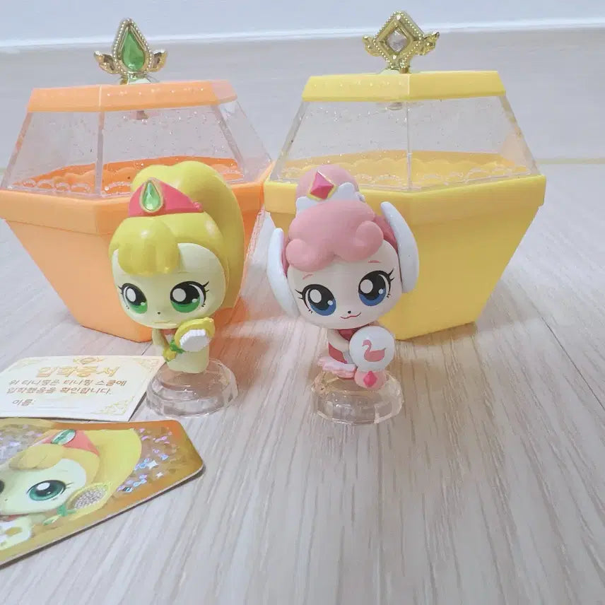 [BUNJANG] Joa-Ping &amp; Ballet-Ping Figure Set / 상태좋음) 조아핑피규어 발레핑피규어