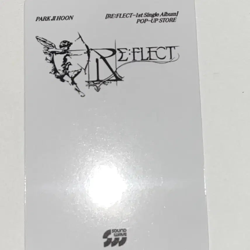 [BUNJANG] Park Ji Hoon RE:FLECT Lucky Draw Photocard / 박지훈 RE:FLECT POP-UP STORE 럭키드로우 사운드웨이브 포토카드