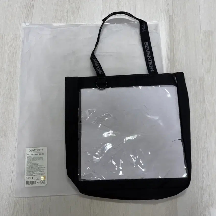 [BUNJANG] SEVENTEEN Official Goods PVC Tote Bag / 세븐틴 공식 굿즈 PVC 토트백