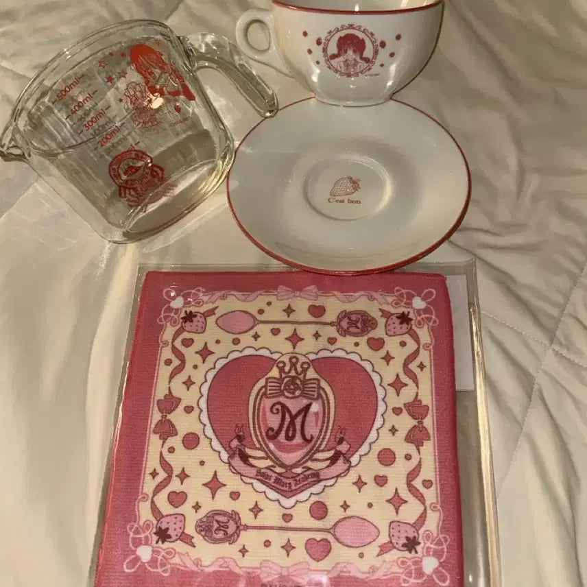 [BUNJANG] Yumeiro Patissiere Measuring Cups, Cups &amp; Saucers, Hand Towel Set / 꿈빛파티시엘 계량컵, 컵&amp;소서, 핸드타월