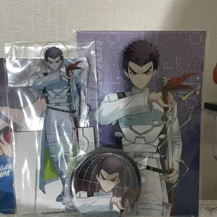 [BUNJANG] Danganronpa Kiyotaka Ishimaru Cyber Acrylic Badge Bundle / 단간론파 이시마루 사이버 아크릴 뱃지일괄
