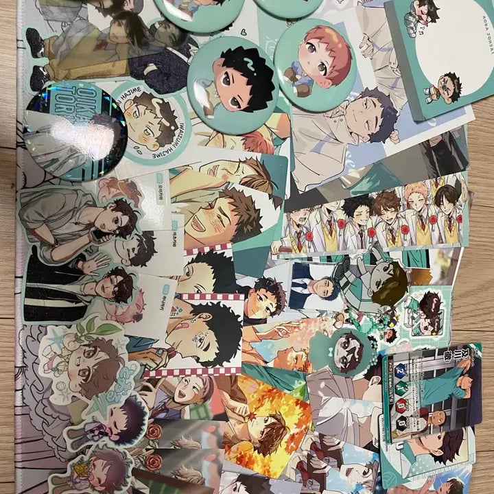 [BUNJANG] Haikyuu!! Aobajohsai Seijoh 3rd Year Bundle Unofficial Merchandise / 하이큐 아오바죠사이 세이죠 3학년 일괄 비공식