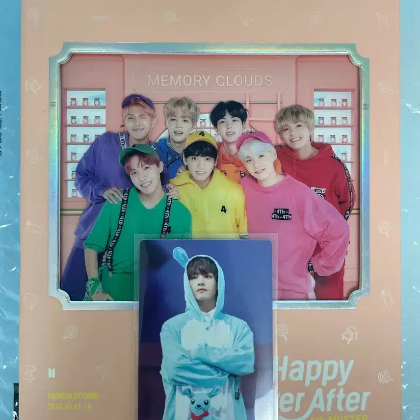 [BUNJANG] BTS Muster 4th Term DVD V Photocard Bundle Set / BTS 방탄 머스터4기 DVD + 뷔포카 포함