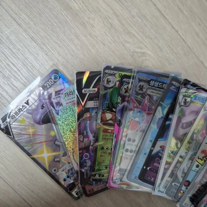 [BUNJANG] Pokemon Card Rare Cards, Deck Case, Sleeves Bundle Set / (급처)포켓몬카드 레어카드,덱케이스,슬리브 일괄판매