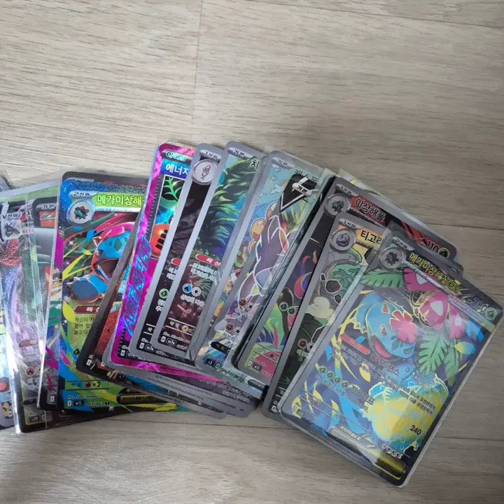[BUNJANG] Pokemon Card Rare Cards, Deck Case, Sleeves Bundle Set / (급처)포켓몬카드 레어카드,덱케이스,슬리브 일괄판매