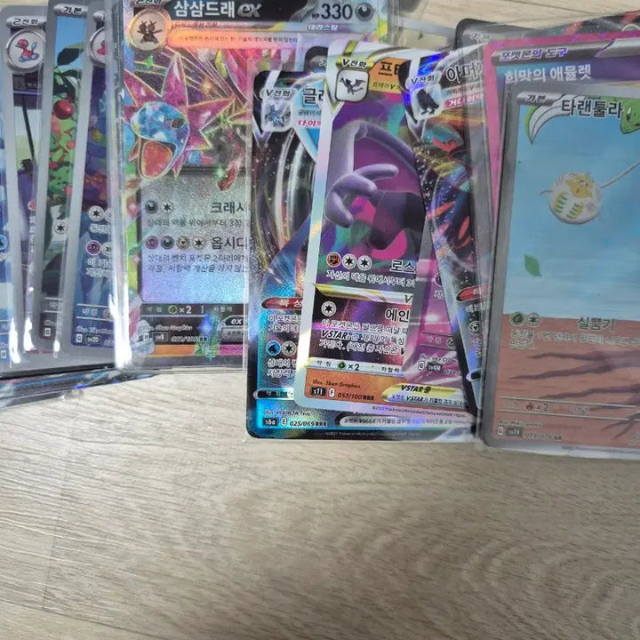 [BUNJANG] Pokemon Card Rare Cards, Deck Case, Sleeves Bundle Set / (급처)포켓몬카드 레어카드,덱케이스,슬리브 일괄판매