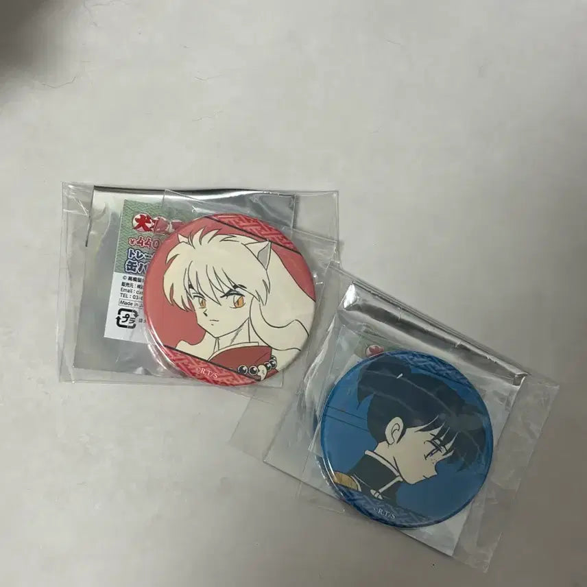 [BUNJANG] Inuyasha Original Art Can Badge Bundle Set / 이누야샤 원화 캔뱃지 일괄