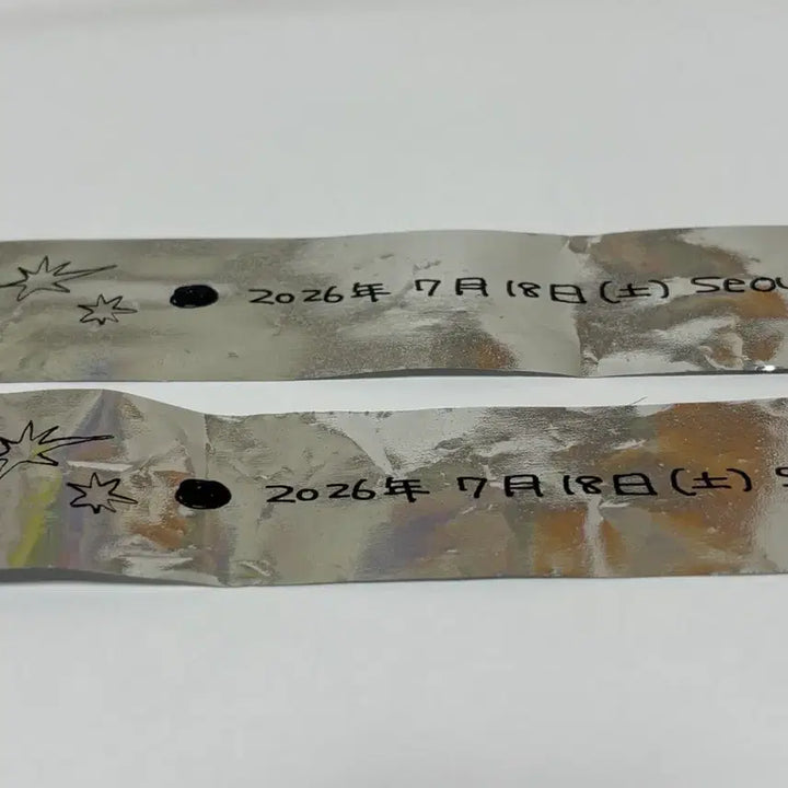 [BUNJANG] Natori Concert "Haengjin" Long Ticket Bundle Set / 나토리 행진 내한 콘서트 토콘 긴테 2개 일괄