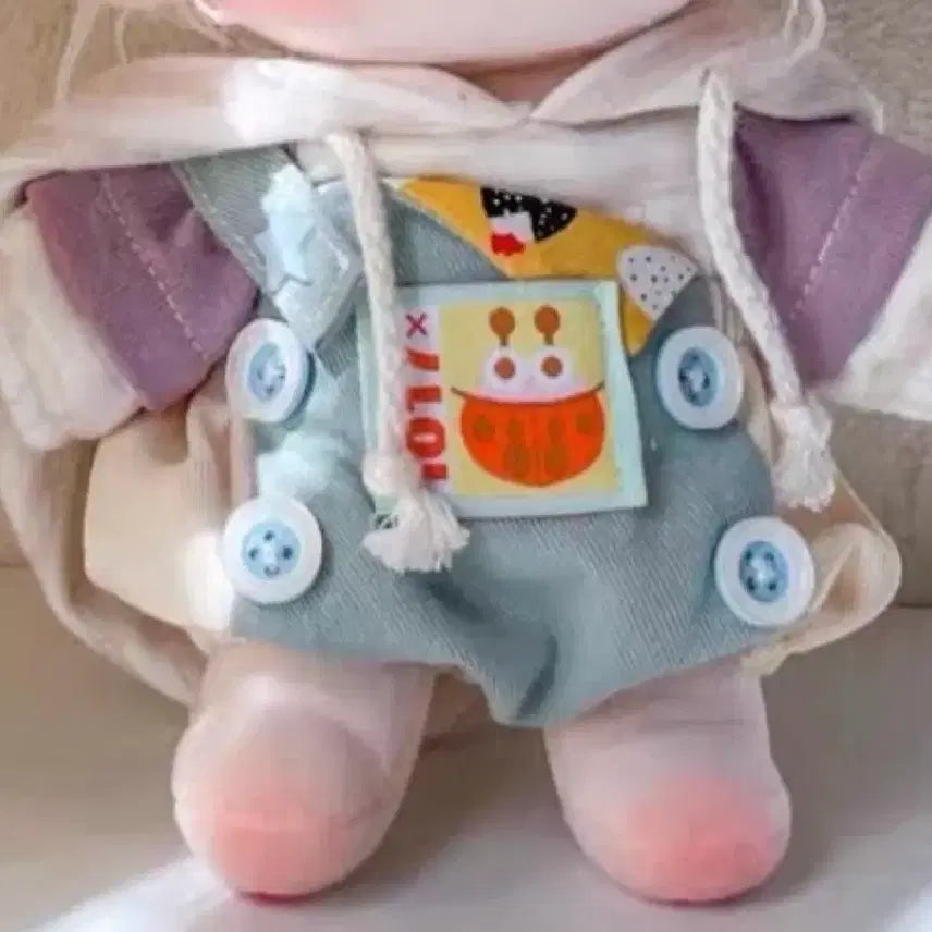 [BUNJANG] Lazy Big 20cm Plush Doll Clothes / 20cm 레이지빅 솜인형옷