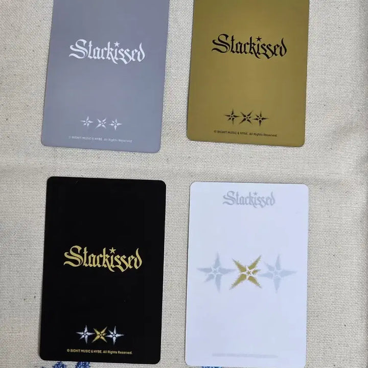 [BUNJANG] TXT Huening Kai Japan Star Kissed Popup Photocard Bundle Set / 휴닝카이 일본 스타키스드 팝업 포카 4장 일괄