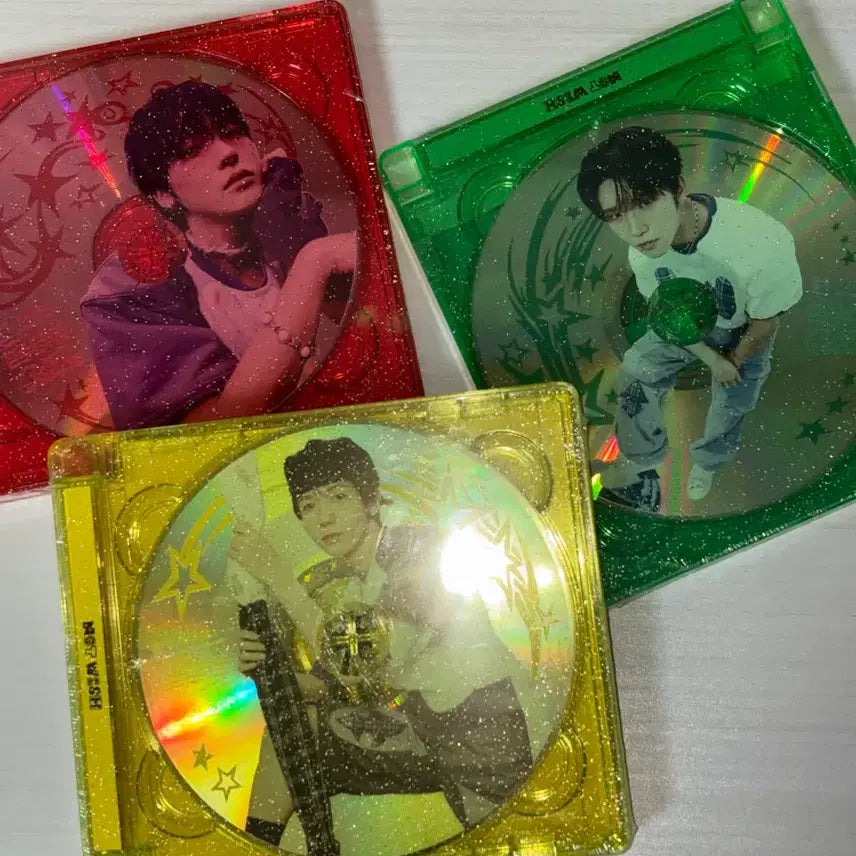 [BUNJANG] Wish Riku, Jaehee, Ryo Color Jewel Bundle Set (Sealed) / 미개봉, 일괄) 위시 리쿠, 재희, 료 컬러 쥬얼
