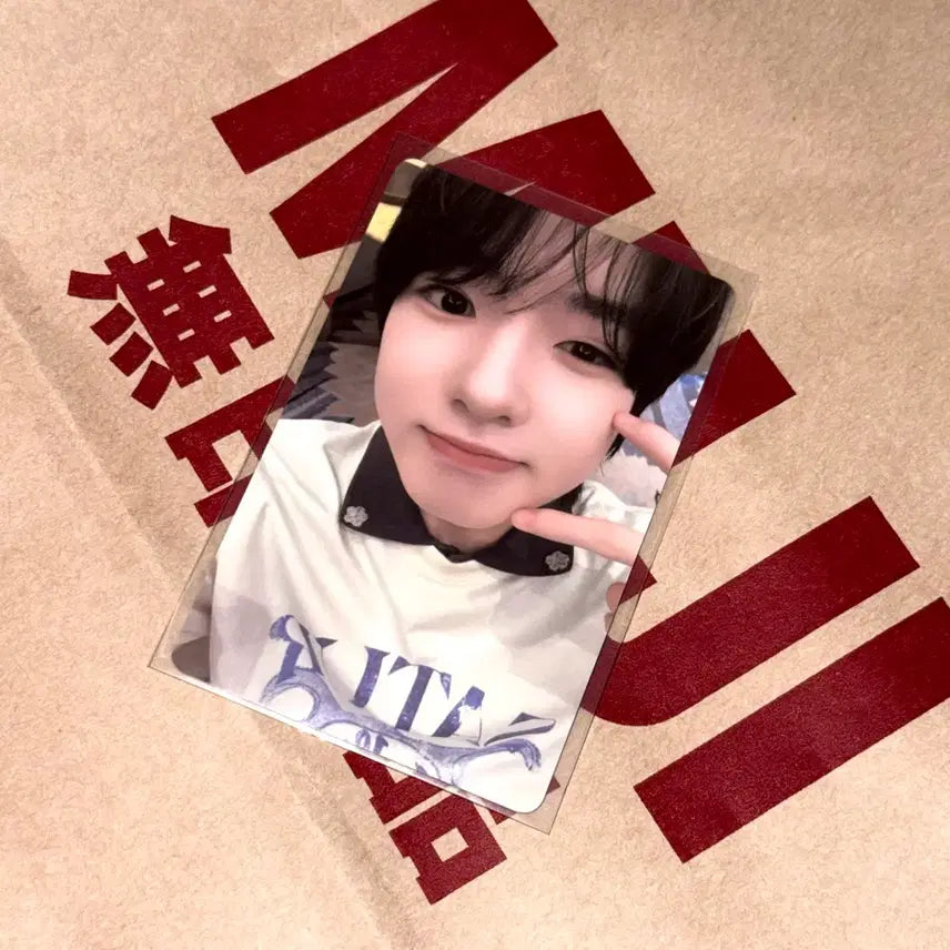 [BUNJANG] NCT WISH Sakuya KMS Lucky Draw Photocard / 엔시티 위시 kms 당첨자 사쿠야 포카