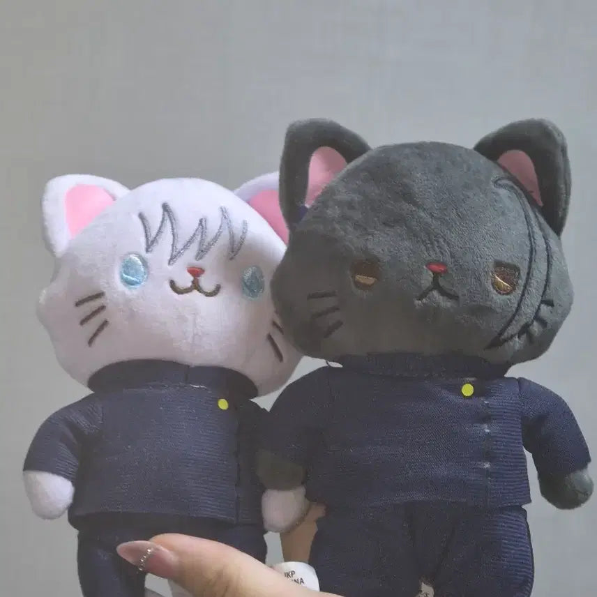 [BUNJANG] Jujutsu Kaisen Gojo &amp; Geto Nekonui Plush Set / 일괄 3 고죠 게토 네코누이 주술회전 굿즈