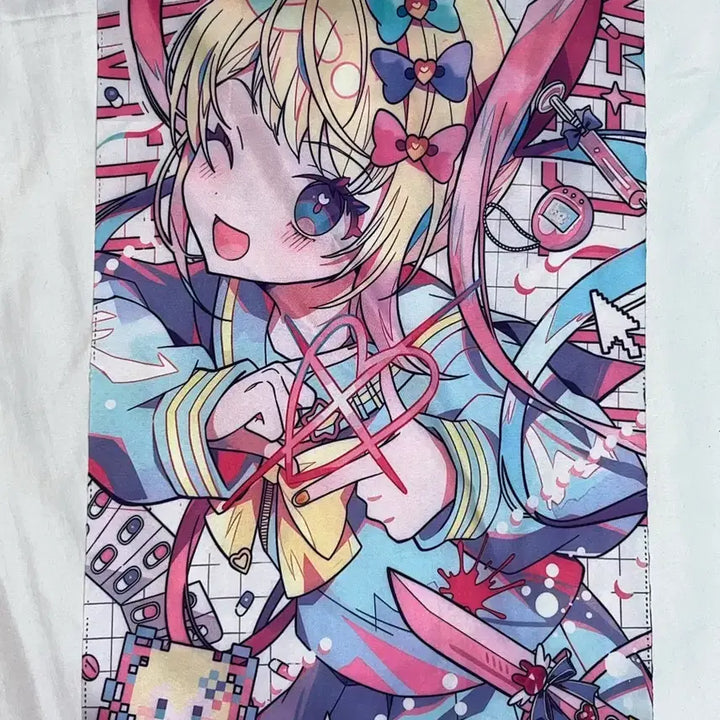 [BUNJANG] Nijisanji Choten Poster Tapestry / 비공굿) 니디걸 초텐 포스터 태피스트리