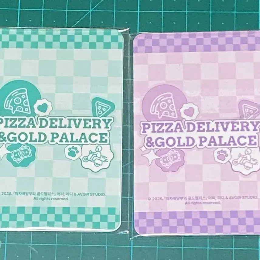 [BUNJANG] Pizza Deliveryman and the Gold Palace Doll Photocard Bundle Set / 피자배달부와골드팰리스 피달부 인형포카 새상품 일괄양도