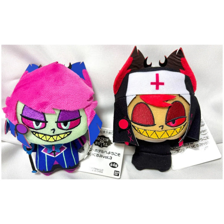 [BUNJANG] Hazbin Hotel Alastor Chibi Plush Doll 2-Set Bundle / 해즈빈 호텔 치비구루미 알래스터 인형 2종 세트