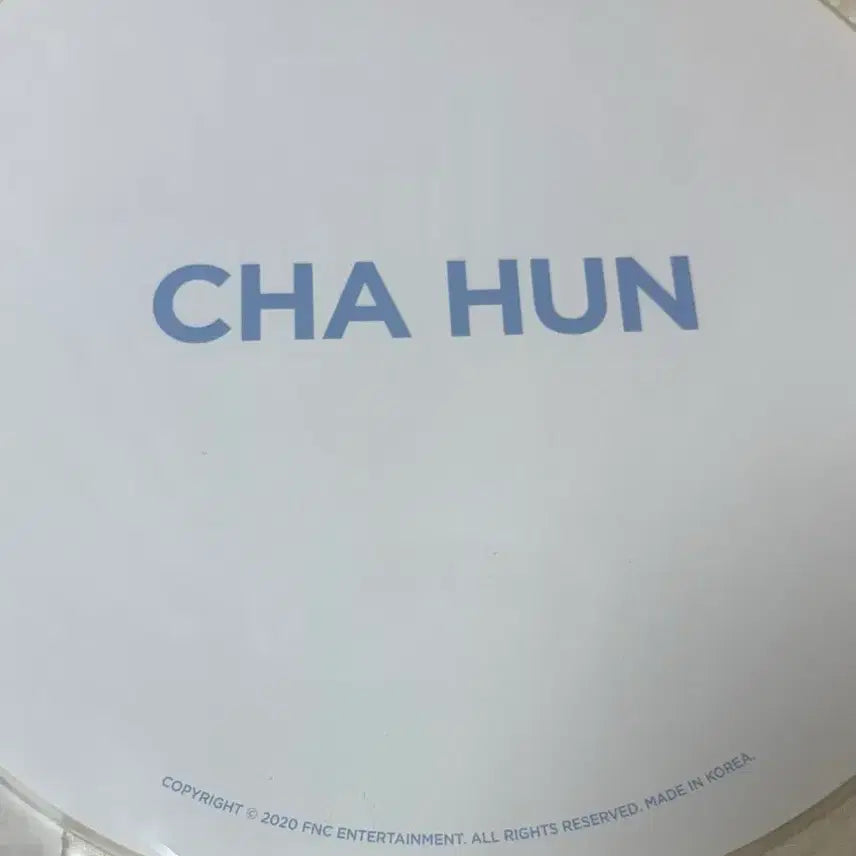 [BUNJANG] N.Flying Cha Hun Image Picket Hand Fan / 엔플라잉 차훈 훈 이미지 피켓 우치와 부채