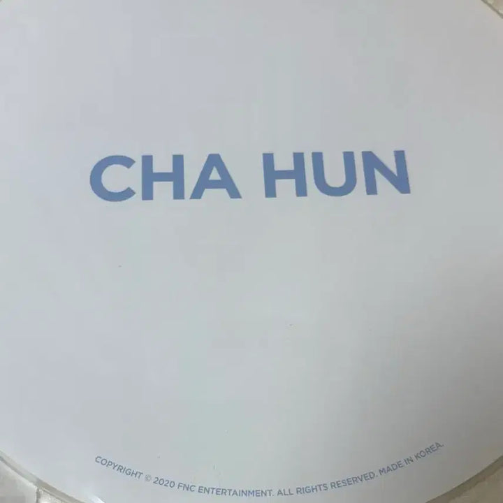 [BUNJANG] N.Flying Cha Hun Image Picket Hand Fan / 엔플라잉 차훈 훈 이미지 피켓 우치와 부채