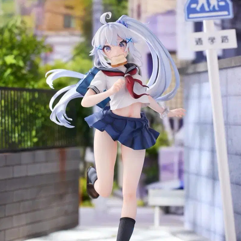 [BUNJANG] Bibi Buttons Mirai-chan 1/6 Scale Figure / 비비 버튼 눈누 교복 지각 소녀 미라이짱 1/6 미소녀 피규어