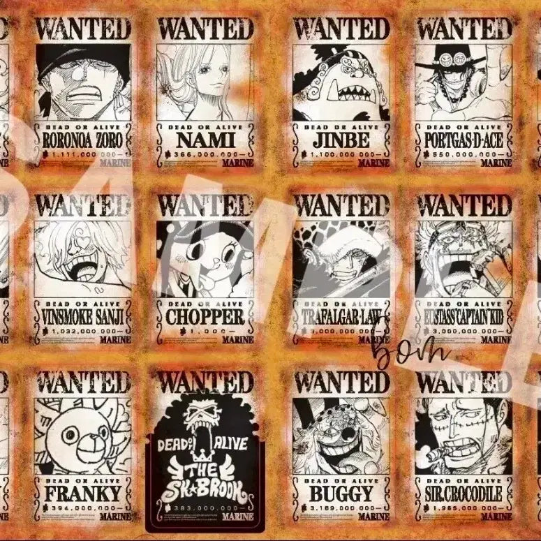 [BUNJANG] One Piece Mini Cards Set (36 Cards) / 원피스 미니카드 36장