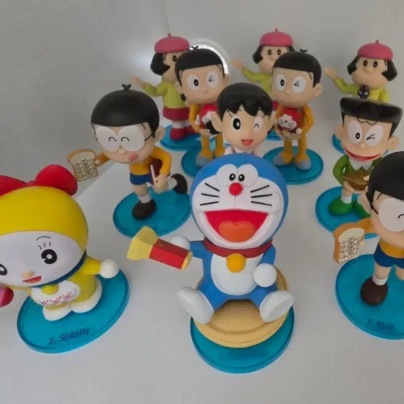 [BUNJANG] Doraemon Friends Figure Set / 도라에몽 친구들 피규어 세트