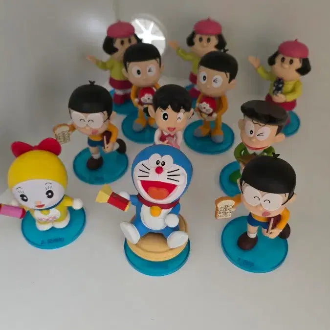 [BUNJANG] Doraemon Friends Figure Set / 도라에몽 친구들 피규어 세트