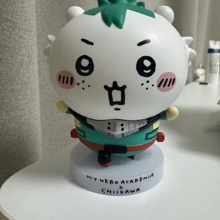 [BUNJANG] My Hero Academia x Chiikawa Izuku Midoriya Figure / 나히아x치이카와 미도리야 이즈쿠 피규어