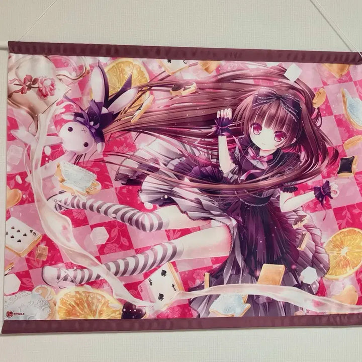 [BUNJANG] Tinkle Black Alice Tapestry / 팅클 흑앨리스 태피스트리 고전미소녀 애니 포스터